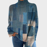 Alessandra - Kunstiline Kootud Tops