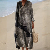 Lara - Boheemlaslik Patchwork Kleit