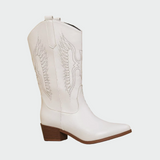 Western Nahast Cowboy Saapad
