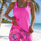 Bianka – Elegantne tankini ookeaniprindiga