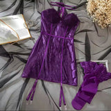 Daria – Satiinist babydoll pitsiga