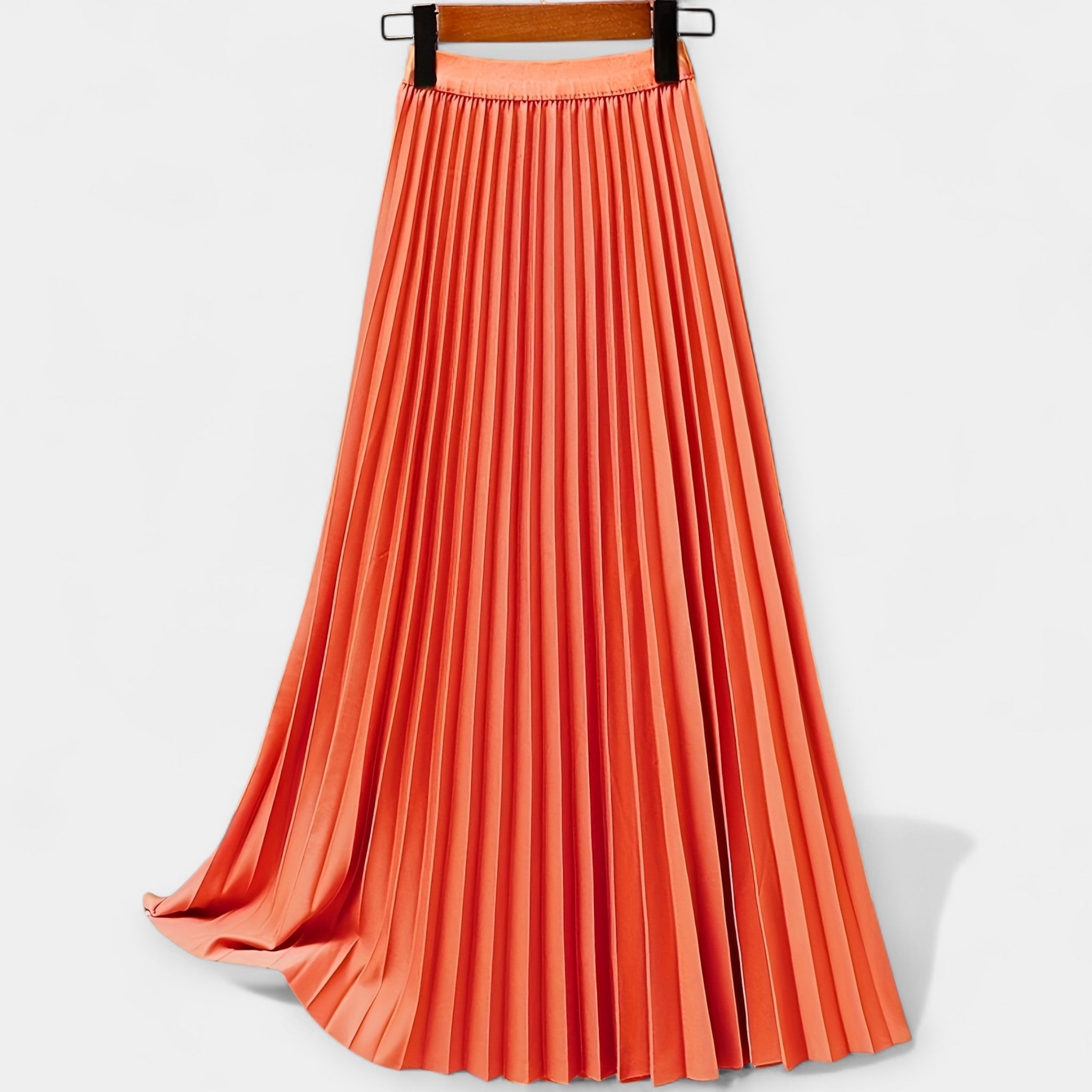 Plisseeritud Satin Seelik
