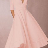 Laura - Midi Naiste Kleid