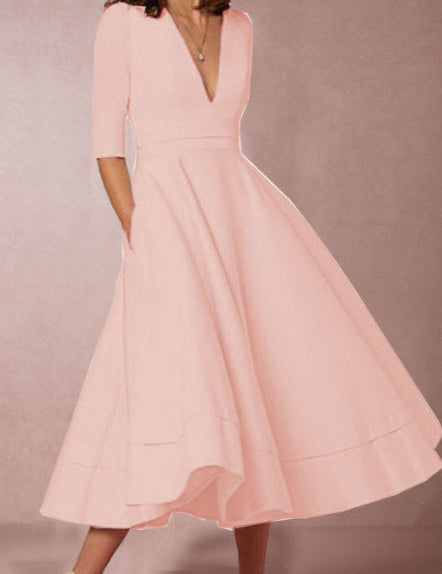Laura - Midi Naiste Kleid