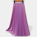 Plisseeritud Satin Seelik