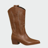Western Nahast Cowboy Saapad