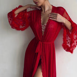 Ilinca – Läbipaistvast pitsist kimono