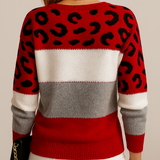 Sara | Leopard Printed Jumper Elegance