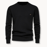 Mikael - Ümar Kaelusega Kootud Pullover