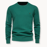 Mikael - Ümar Kaelusega Kootud Pullover