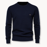 Mikael - Ümar Kaelusega Kootud Pullover