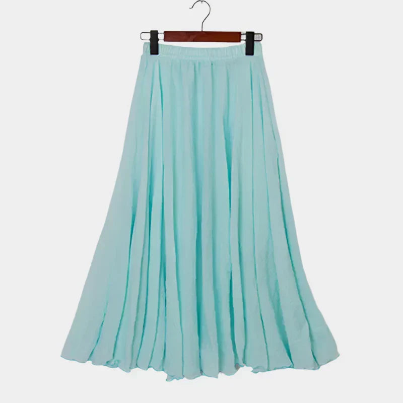 Elegantne Kõrge Vööga Seelik
