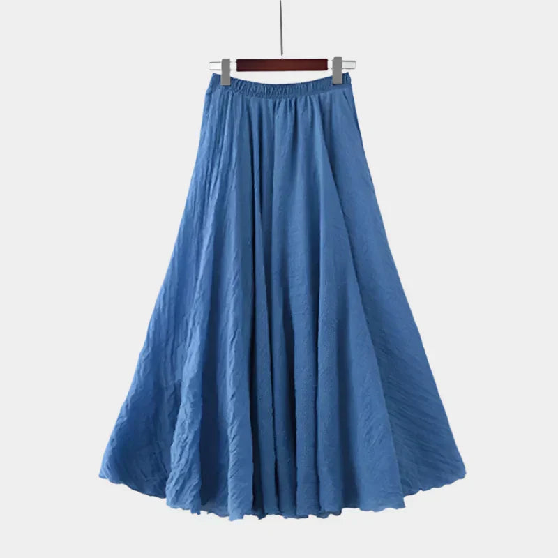 Elegantne Kõrge Vööga Seelik