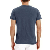 T-särk Henley - Pehme Materjal Kraega
