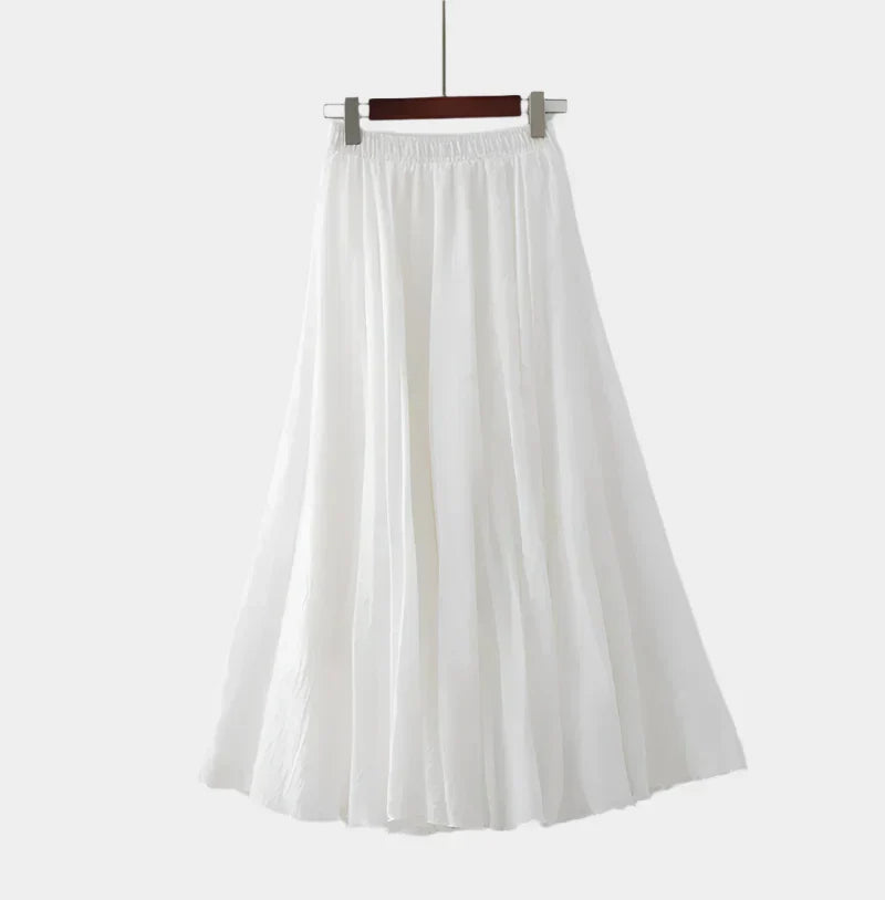 Elegantne Kõrge Vööga Seelik