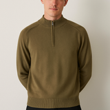 Nahkpulli - Poolt Zipper