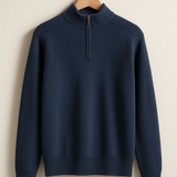 Nahkpulli - Poolt Zipper
