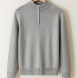 Nahkpulli - Poolt Zipper