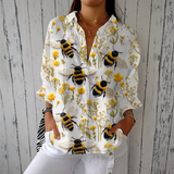 Brigite - Kerge Mugavuse Bee Blus