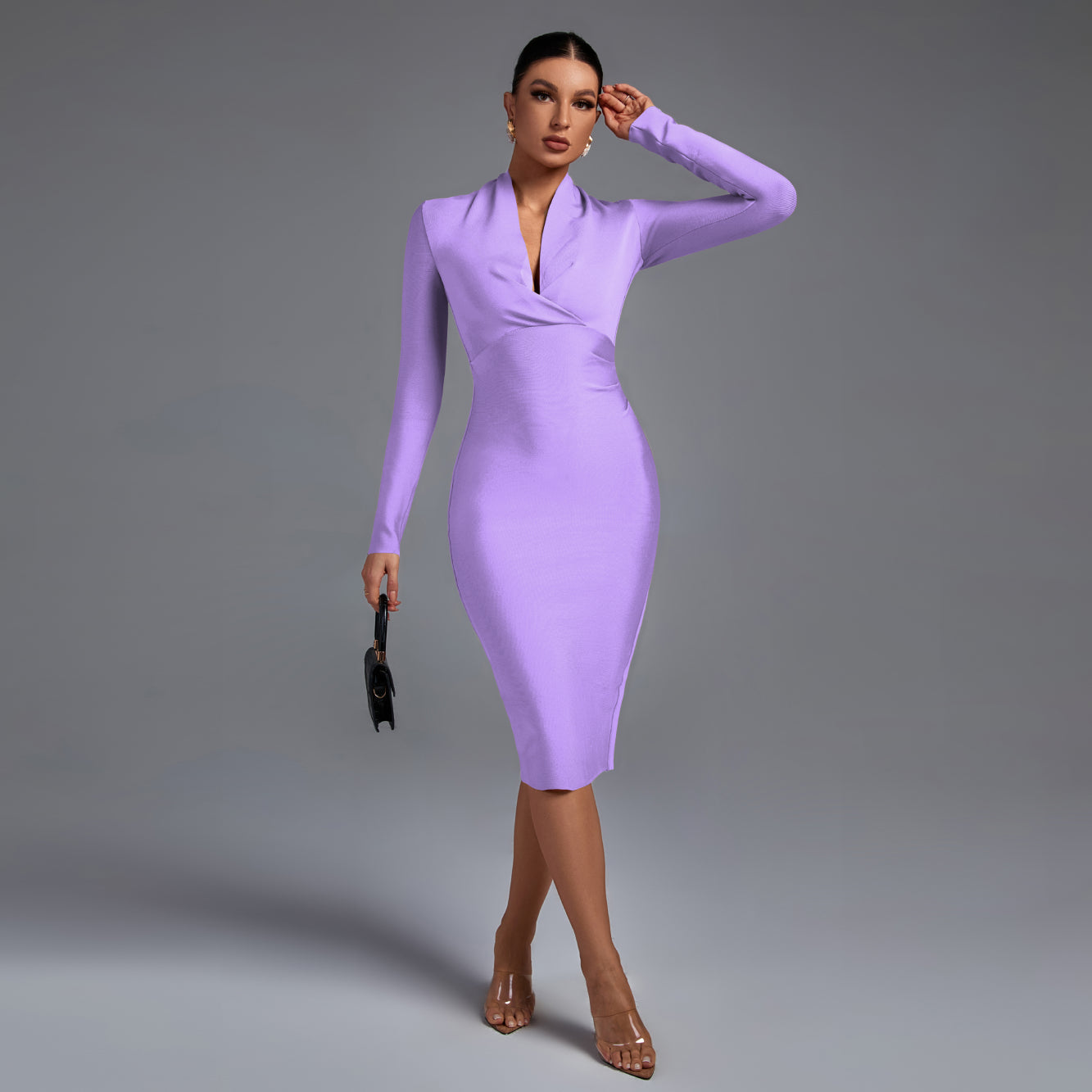 Samara - Pika Varrukaga Kleid