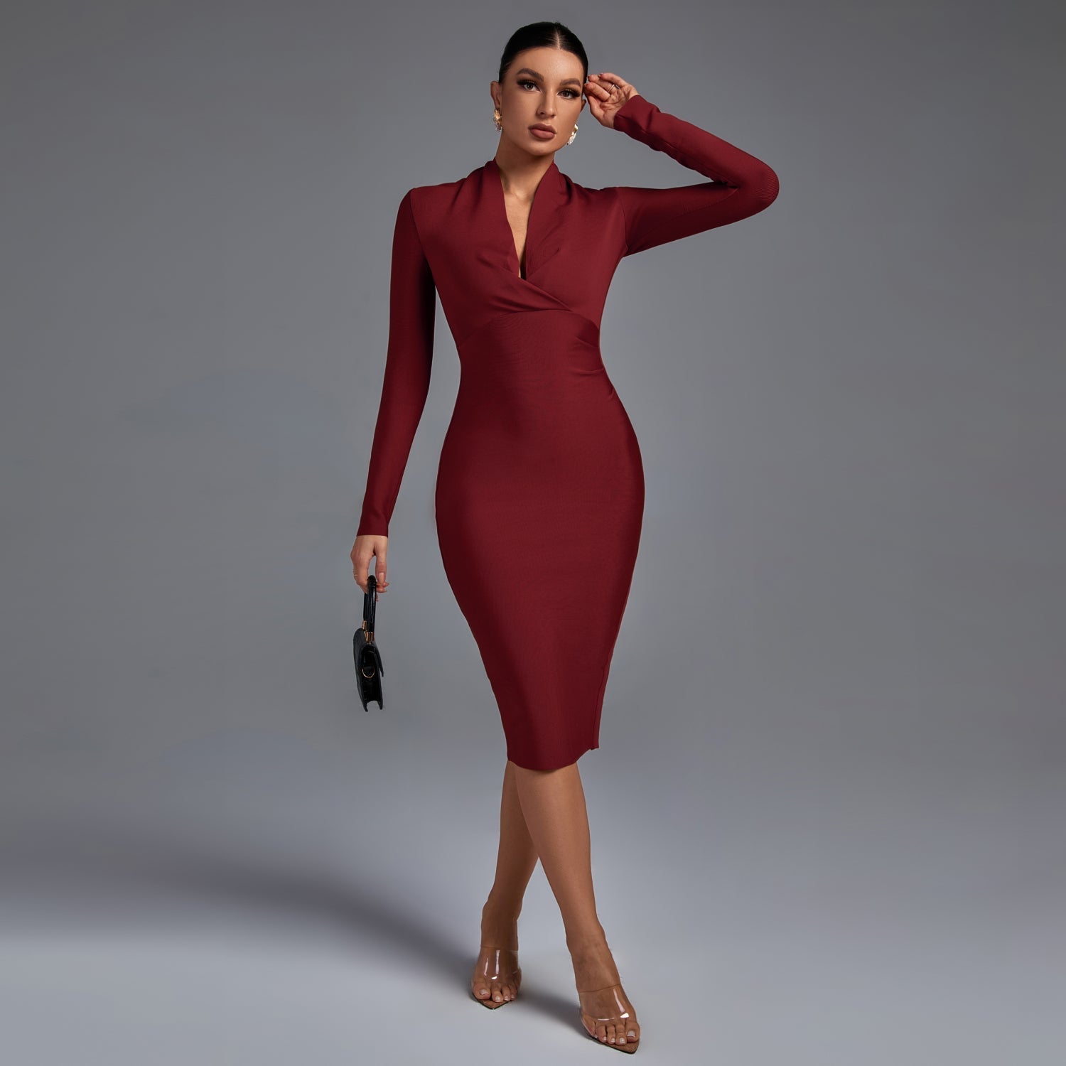 Samara - Pika Varrukaga Kleid