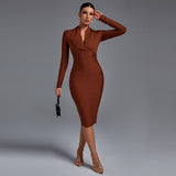 Samara - Pika Varrukaga Kleid