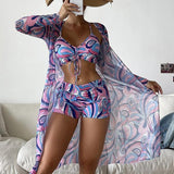 Kornelia – Retro Bikiinid, Lühikesed Püksid & Kimono