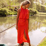 Liina - Elegantne Midi Kleid