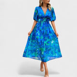 Klára - Elegantne Lilleline Midi Kleit
