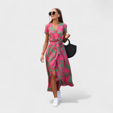 Lilleline Roosa - Boho Chic Kleit