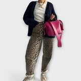 Shandra - Vintage Leoprint Teksad