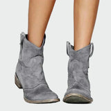 Retro Ankle Cowboy Saapad