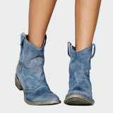 Retro Ankle Cowboy Saapad