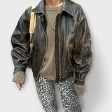 Shandra - Vintage Leoprint Teksad