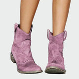 Retro Ankle Cowboy Saapad