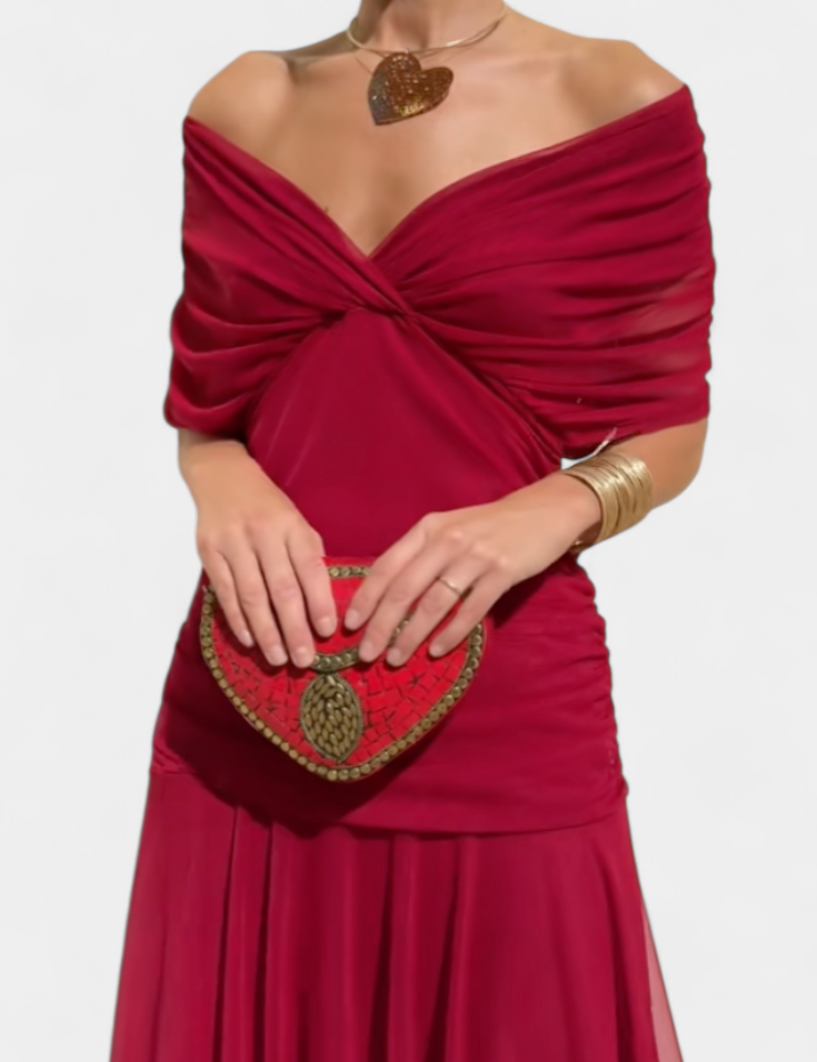 Luana - Elegantne V-kaelusega kleit