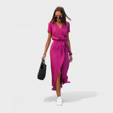 Lilleline Roosa - Boho Chic Kleit
