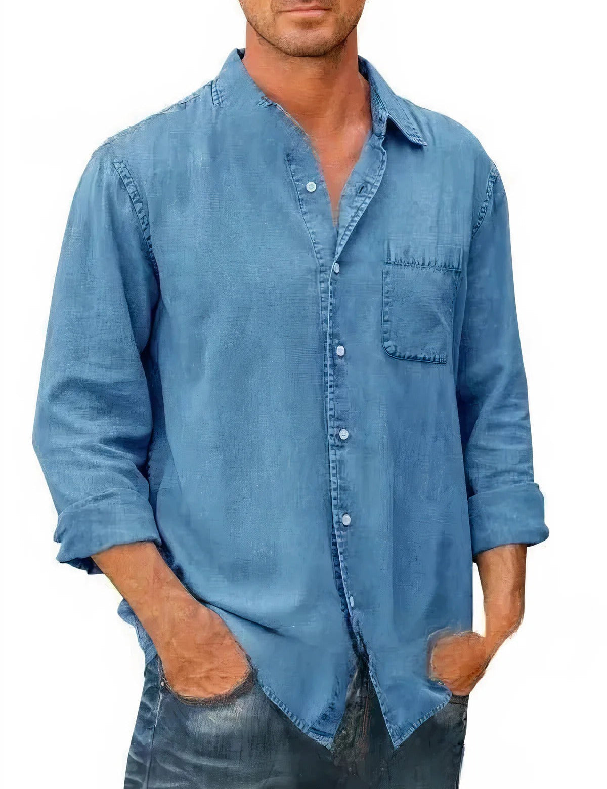 Denim Pikk Särk