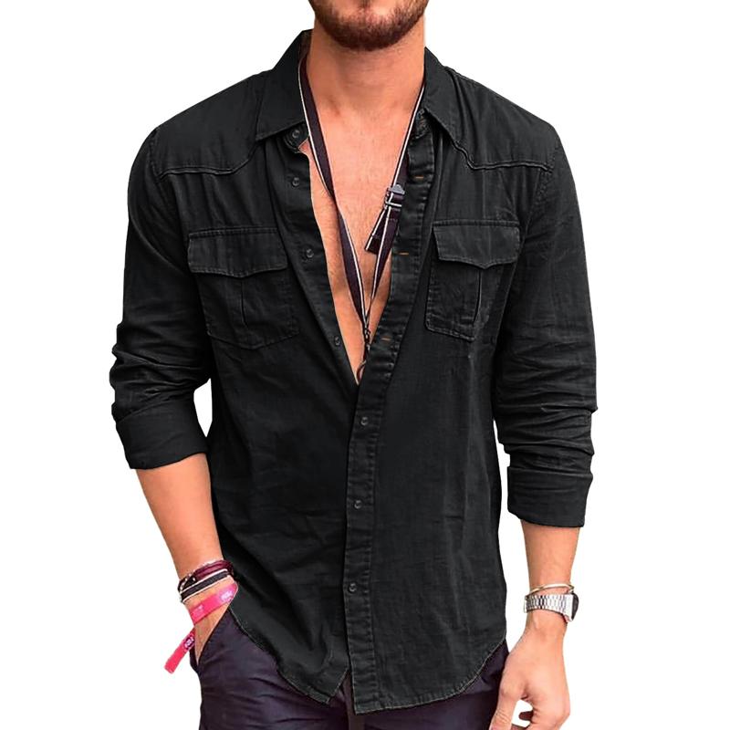 Camisa - Kohandatud Cargo Taskud