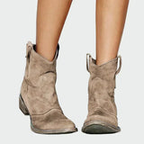 Retro Ankle Cowboy Saapad