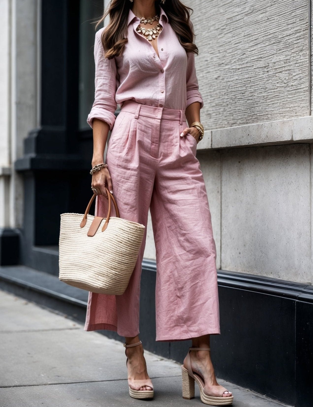 Isadora - Casual Chic Roosa Vaatamine