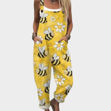 mugav ja mustriline jumpsuit