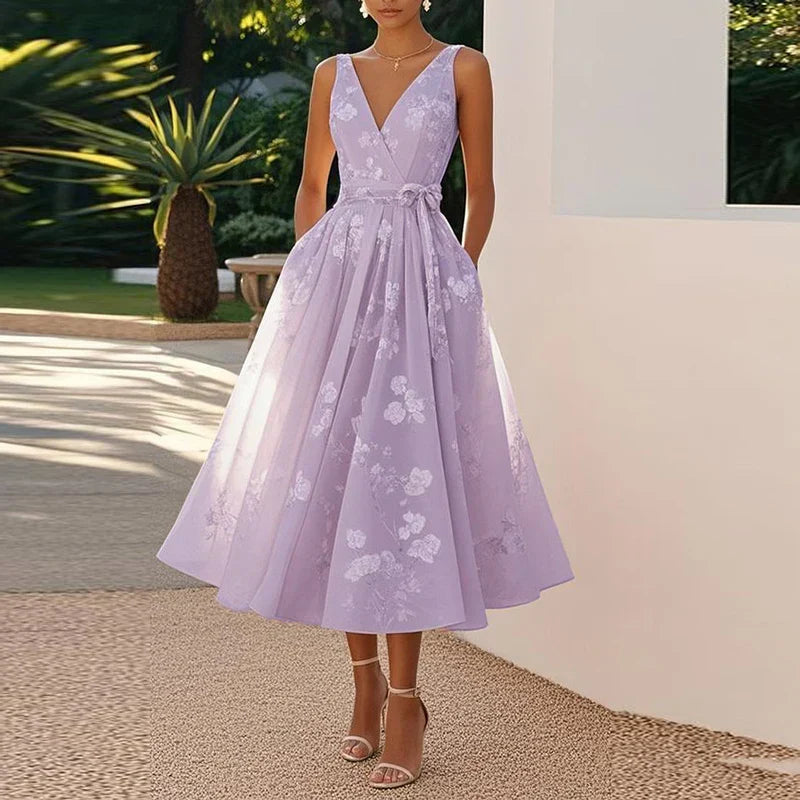 Katrin - Elegantne Midi Kleit