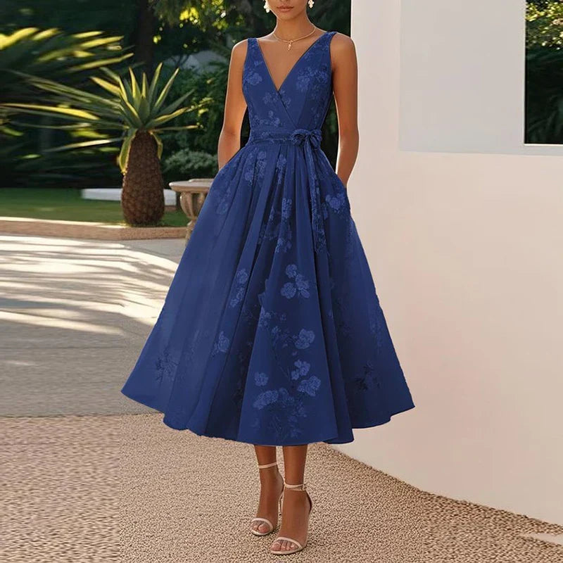 Katrin - Elegantne Midi Kleit