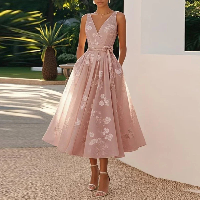 Katrin - Elegantne Midi Kleit