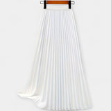 Plisseeritud Satin Seelik