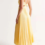 Camilla - Ilma Varrukateta Midi Kleid