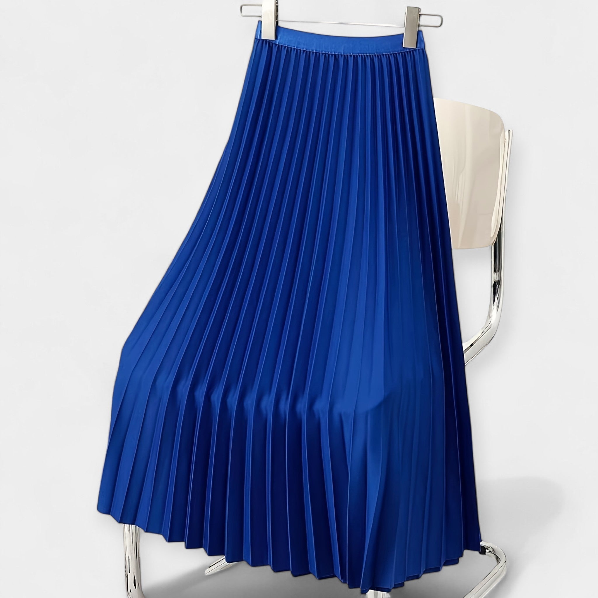 Plisseeritud Satin Seelik