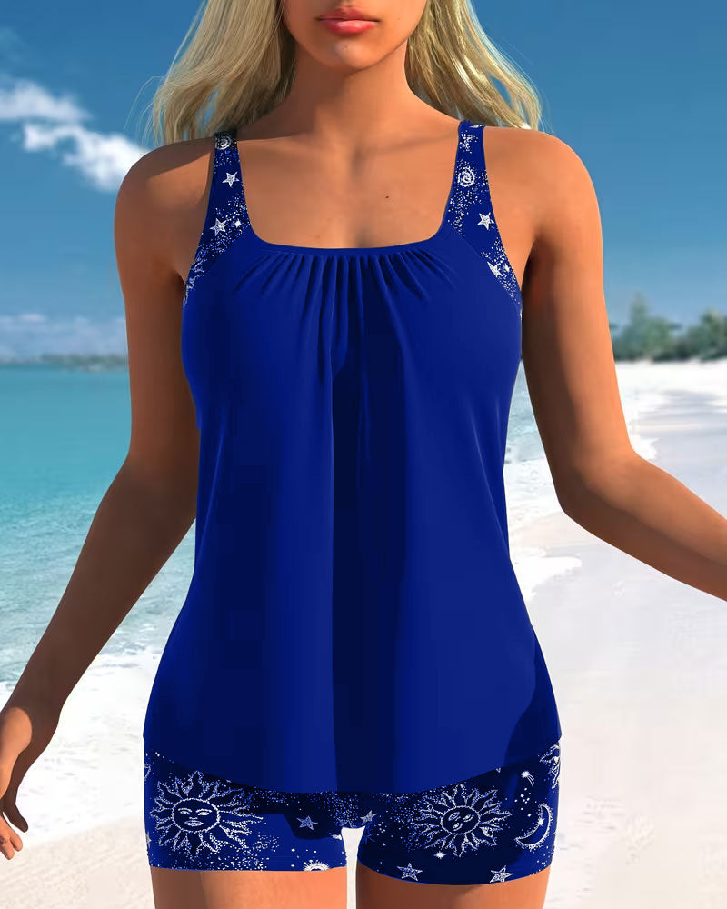 Salome - Päikesetrükiga Tankini