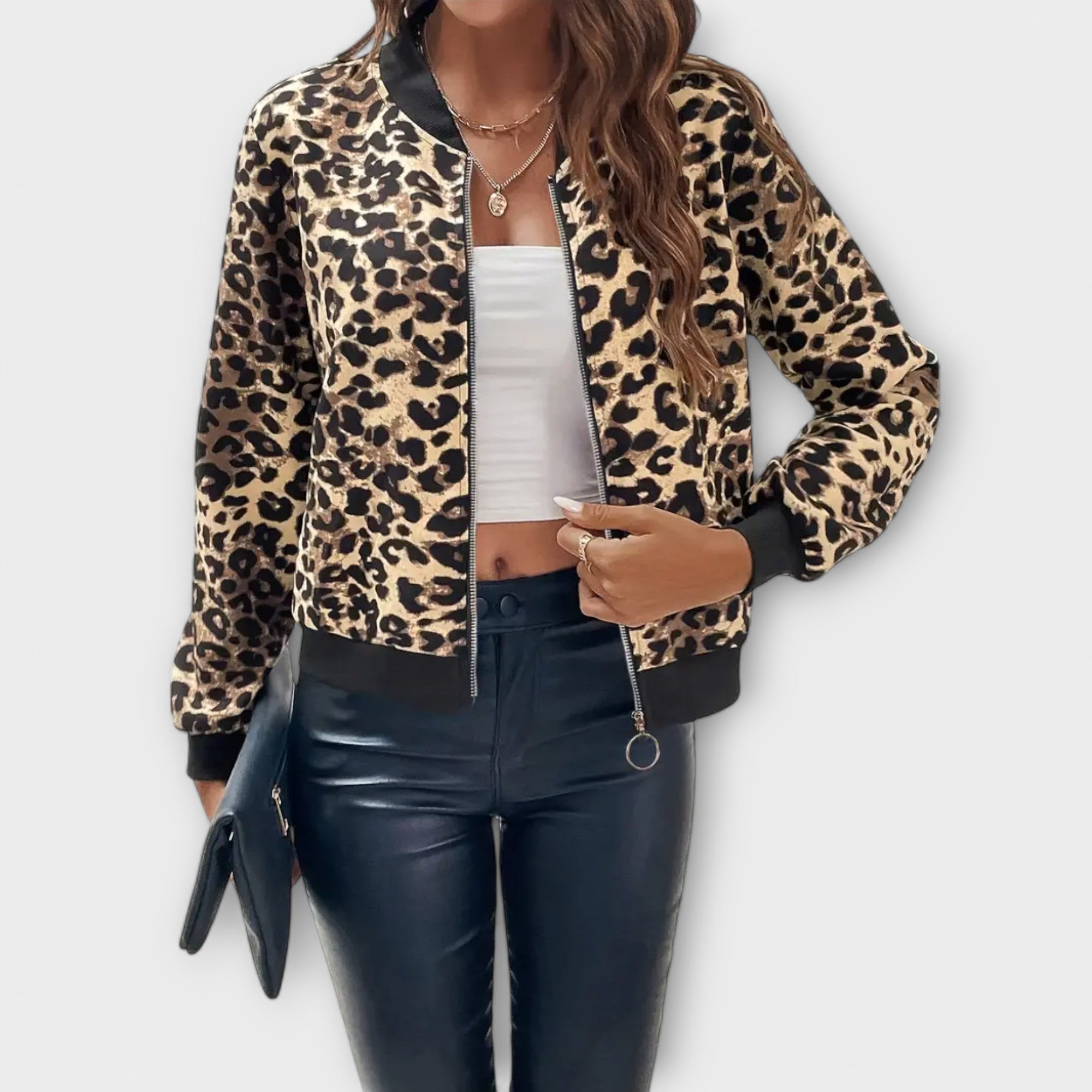 Raquel - Elegantsed Leopardimustriga Mantlid